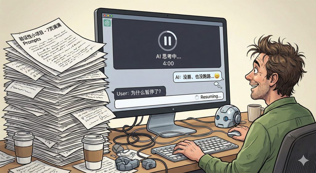 “没崩、也没跑路…”