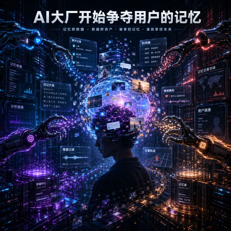 AI大厂开始争夺用户的记忆
