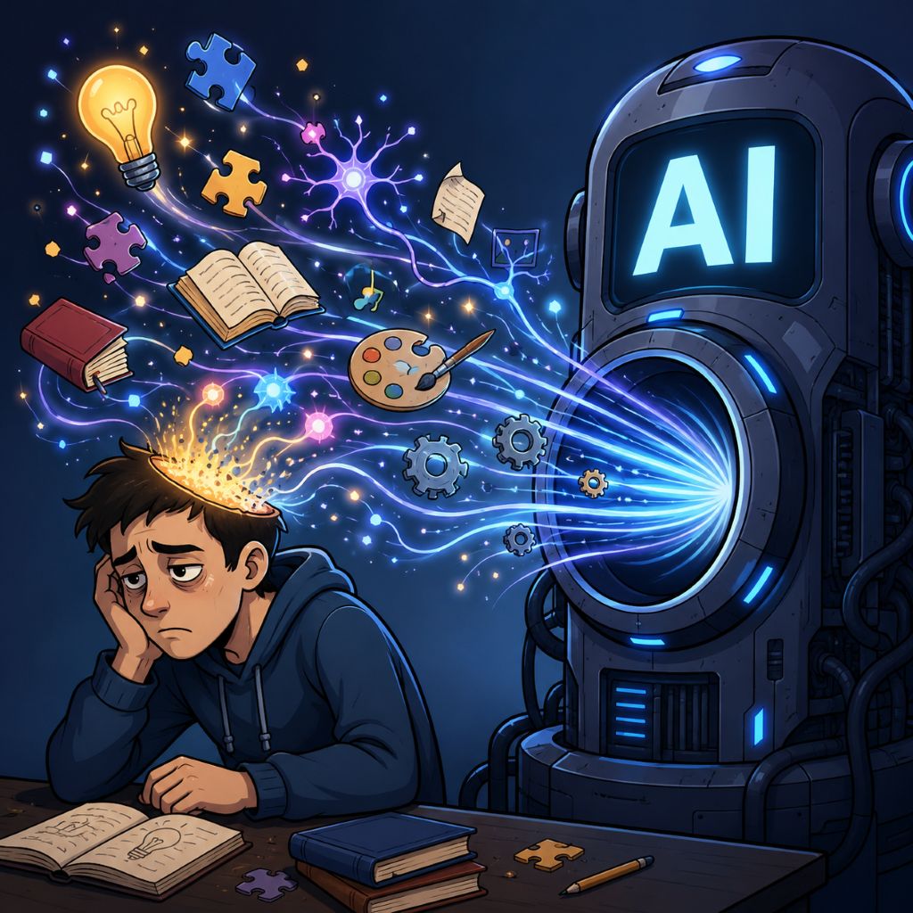 AI时代的“认知卸载”：我们卸下的究竟是负担，还是思考本身？