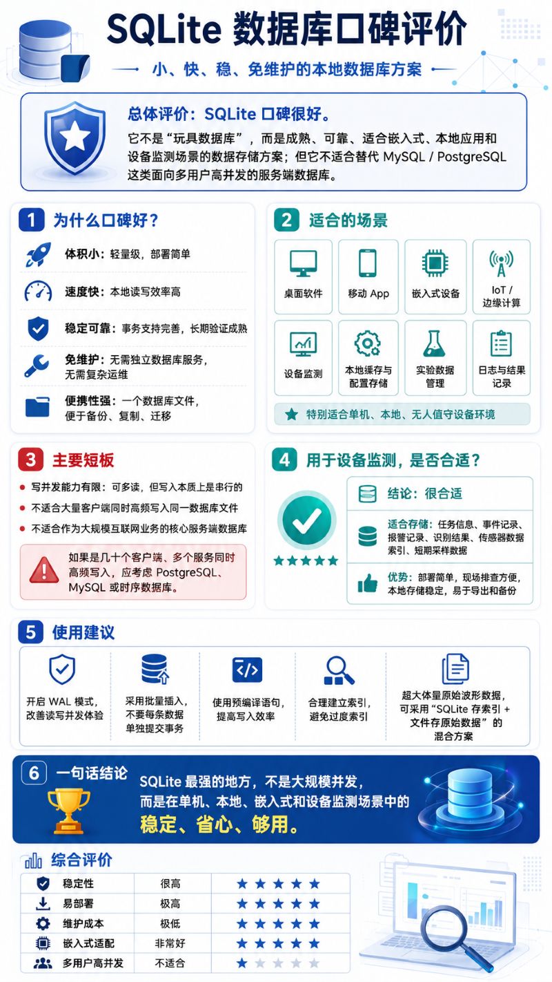小、快、稳的SQLite数据库