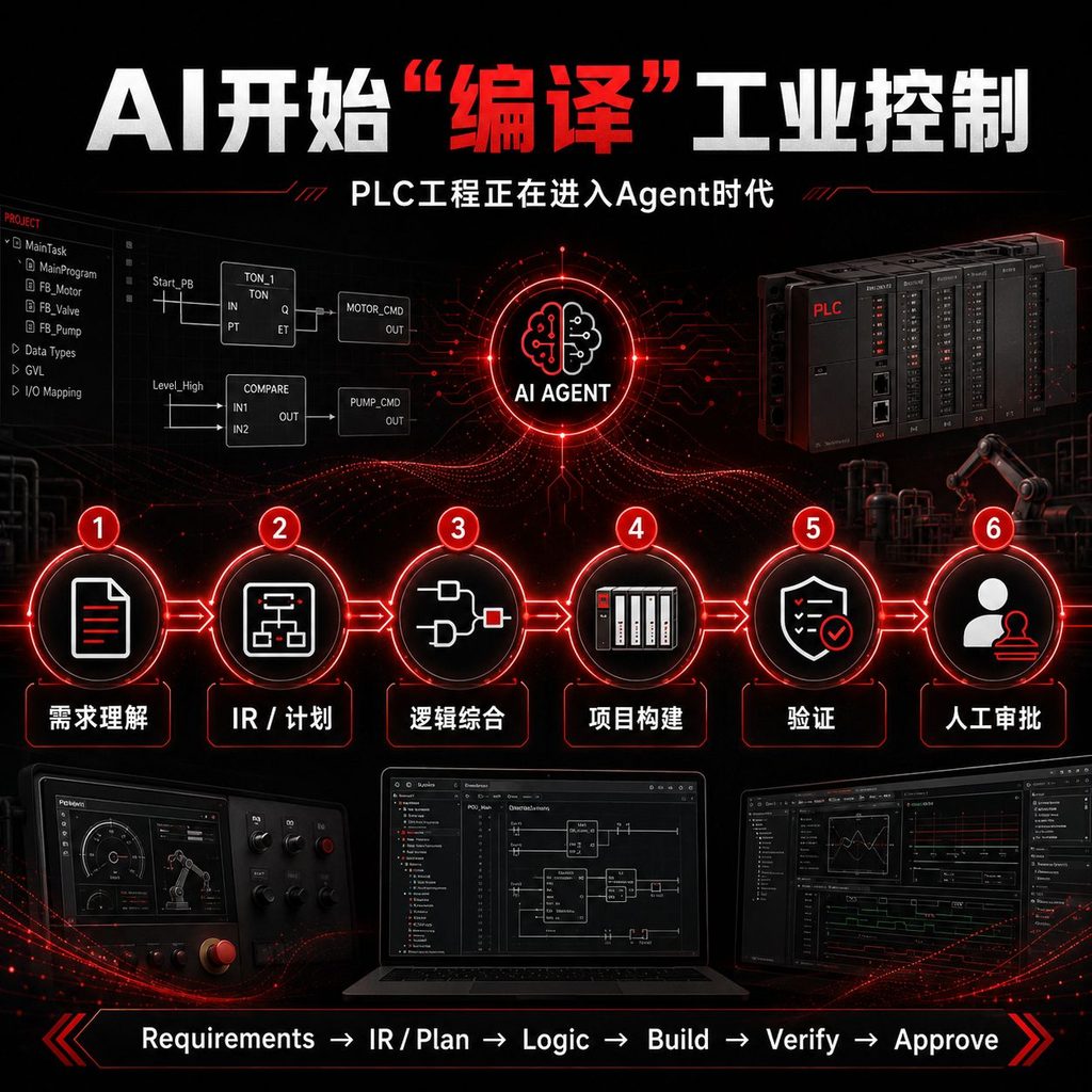 AI开始“编译”工业控制：PLC工程正在进入Agent时代