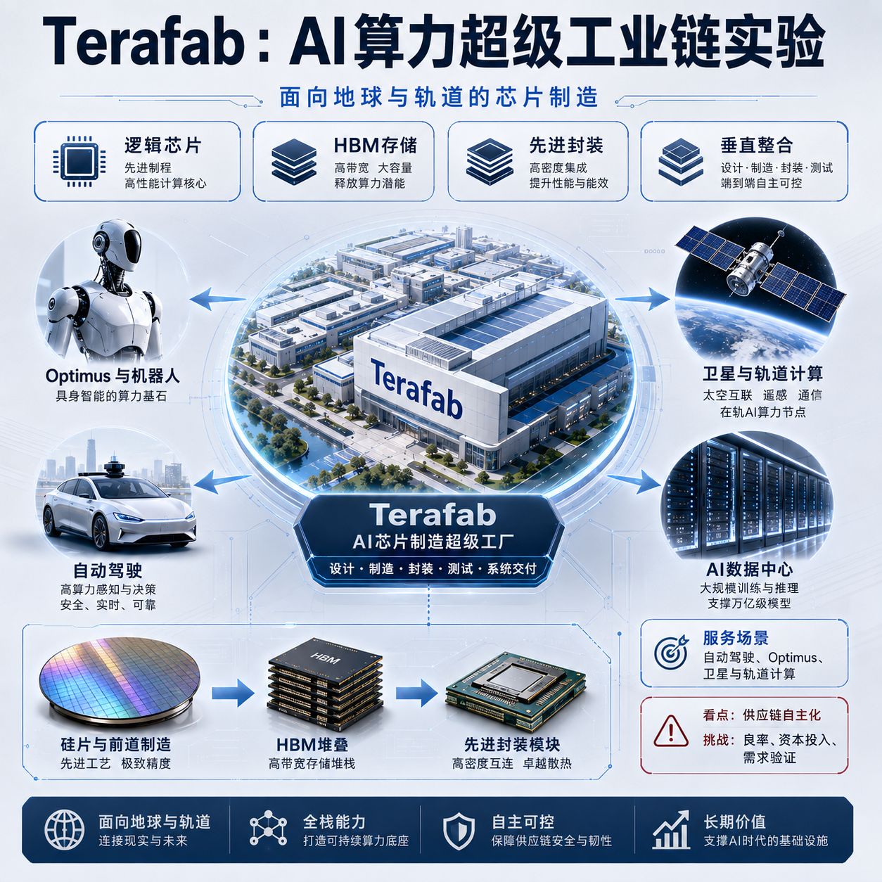 Terafab：不只是一座晶圆厂，而是一场“AI算力超级工业链”实验